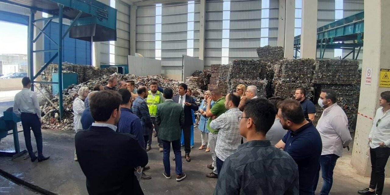 Katı atık bertaraf tesisine iş insanlarından tam not