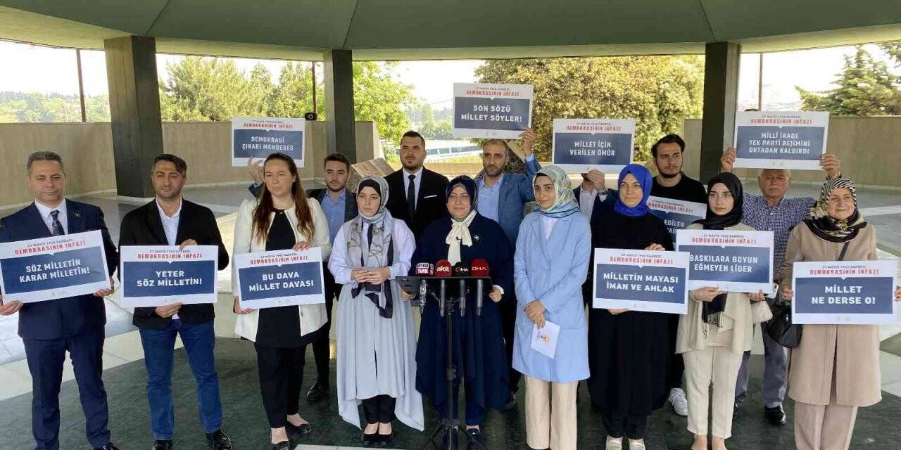 AK Parti, 27 Mayıs’ın 62. yılında Adnan Menderes’in kabrinde basın açıklaması düzenledi