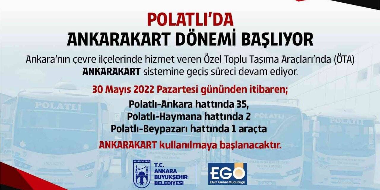 Başkent’te Ankarakart yaygınlaşıyor