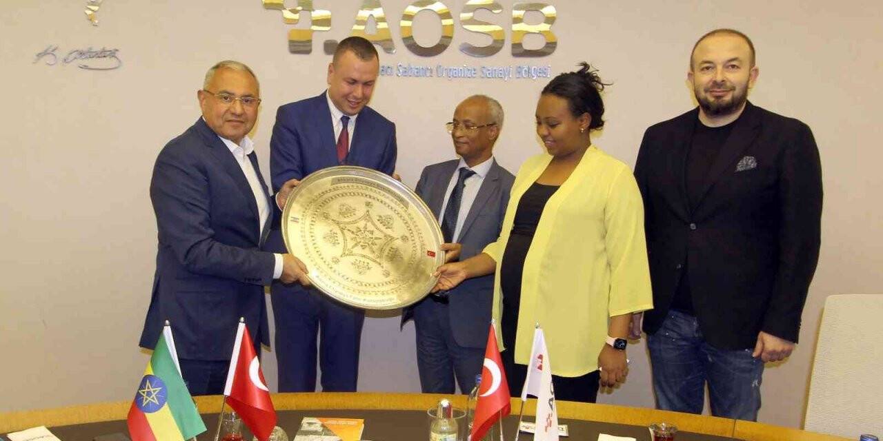Etiyopya Ankara Büyükelçisi AOSB’de