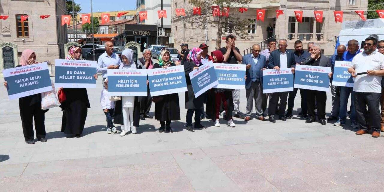 AK Parti Aksaray Teşkilatı, Adnan Menderes ve bakanları dualarla andı