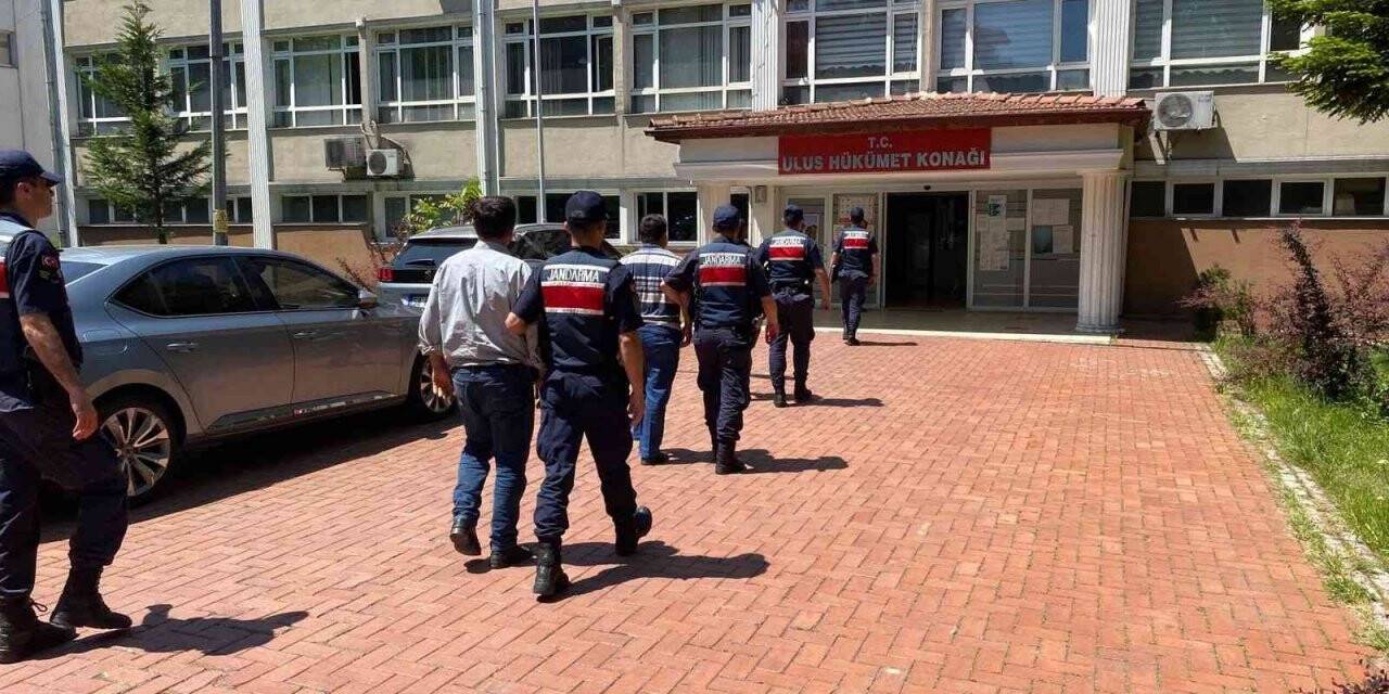 Ulus ilçesinde kablo hırsızları yakalandı