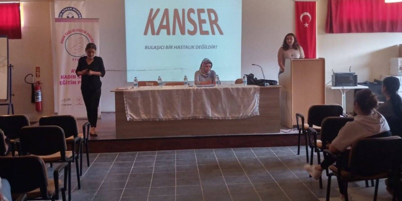 Karacasu Memnune İnci MYO’da ’Kadın Sağlığı Eğitim Projesi’ toplantısı gerçekleşti