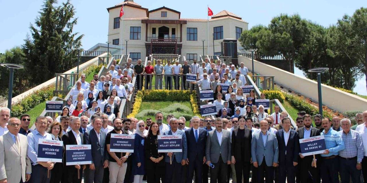 AK Parti’li Özmen: “27 Mayıs 1960, toplumsal ve siyasal düzene ilk darbedir”