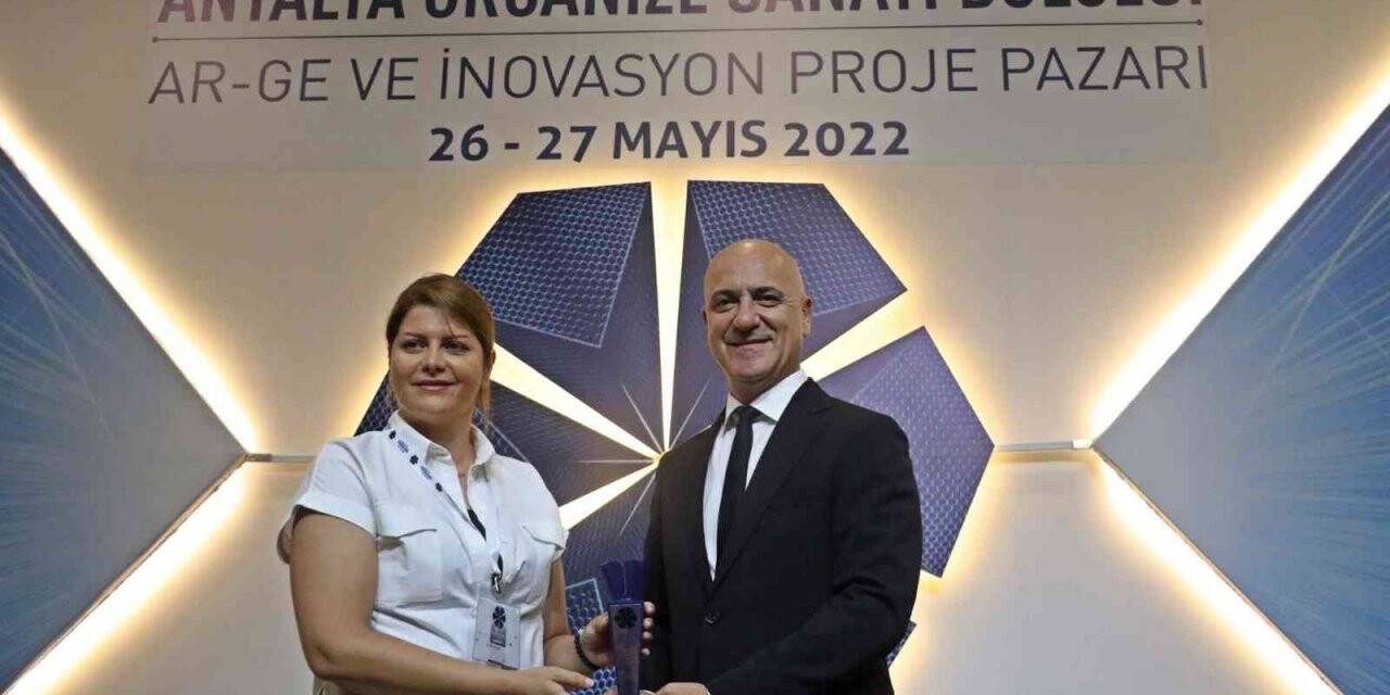 Antalya OSB Ar-Ge ve İnovasyon Projeleri 2022 ödülleri sahiplerini buldu