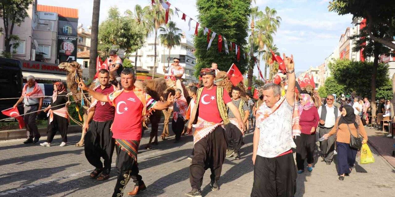 Alanya Turizm ve Sanat Festivali yörük göçüyle başladı