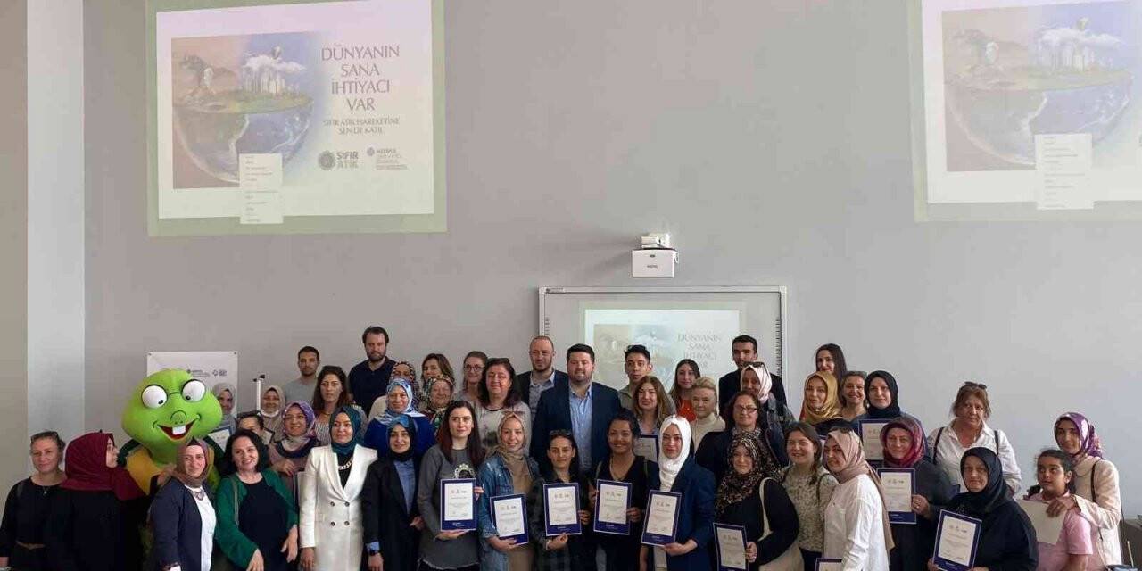 Beykoz’un 100 çevreci kadını sertifikasını aldı