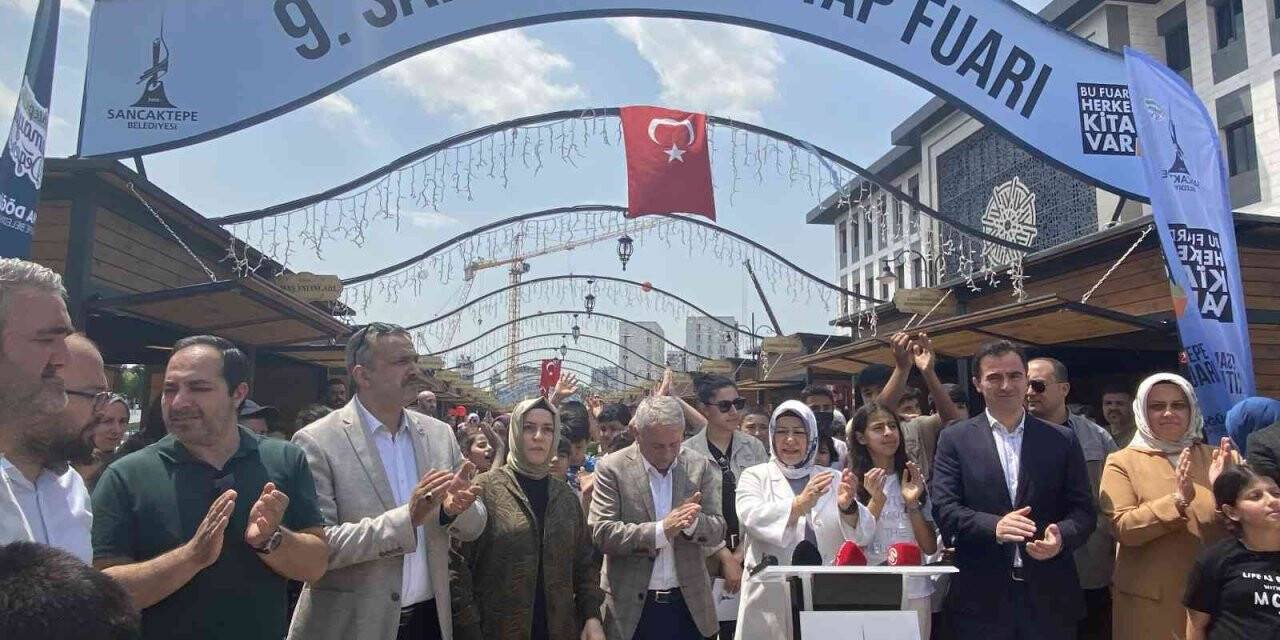Sancaktepe Kitap Fuarı kitapseverlere kapılarını açtı