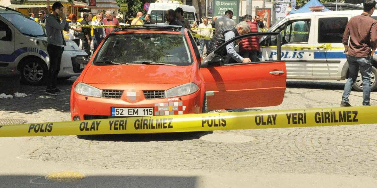 Ordu’da silahlı saldırı kamerada: 1 yaralı