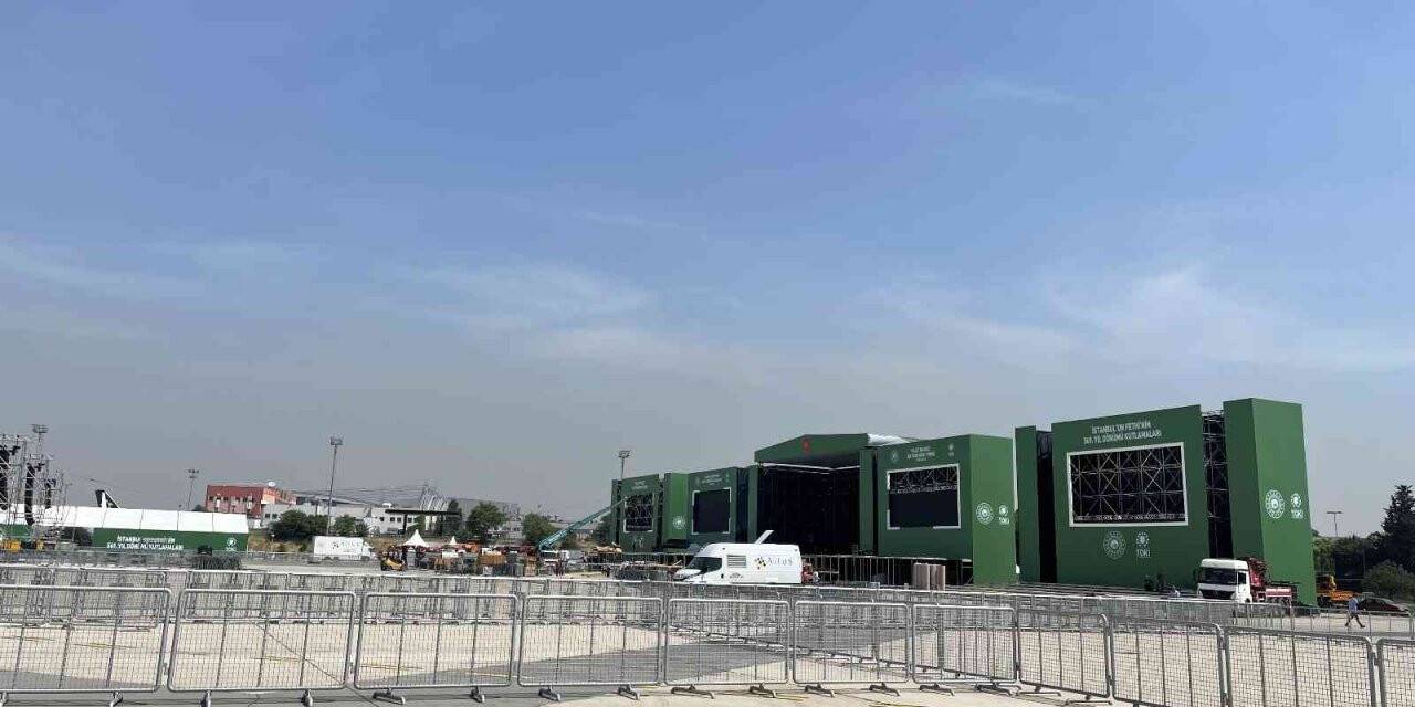 Atatürk Havalimanı Millet Bahçesi’ndeki hazırlıklar hız kesmeden sürüyor