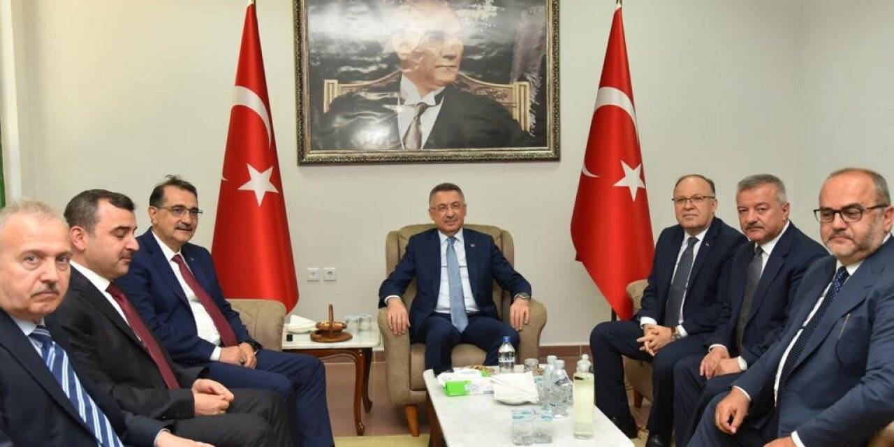 Cumhurbaşkanı Yardımcısı Fuat Oktay Zonguldak’ta