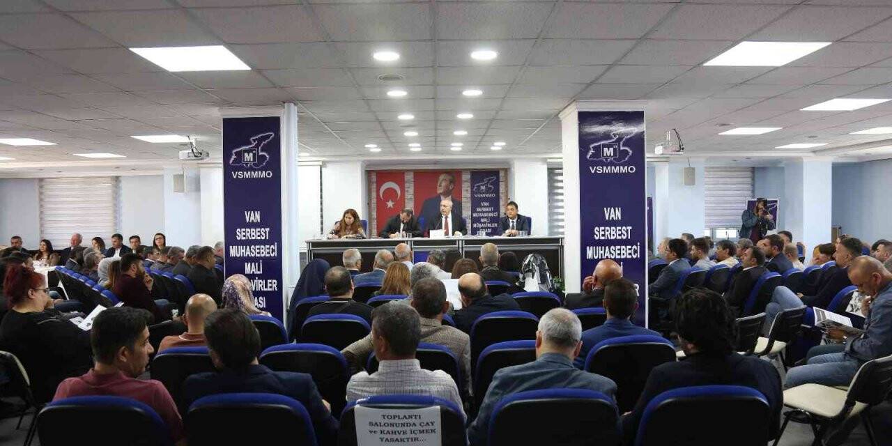 Van SMMMO’da genel kurul heyecanı