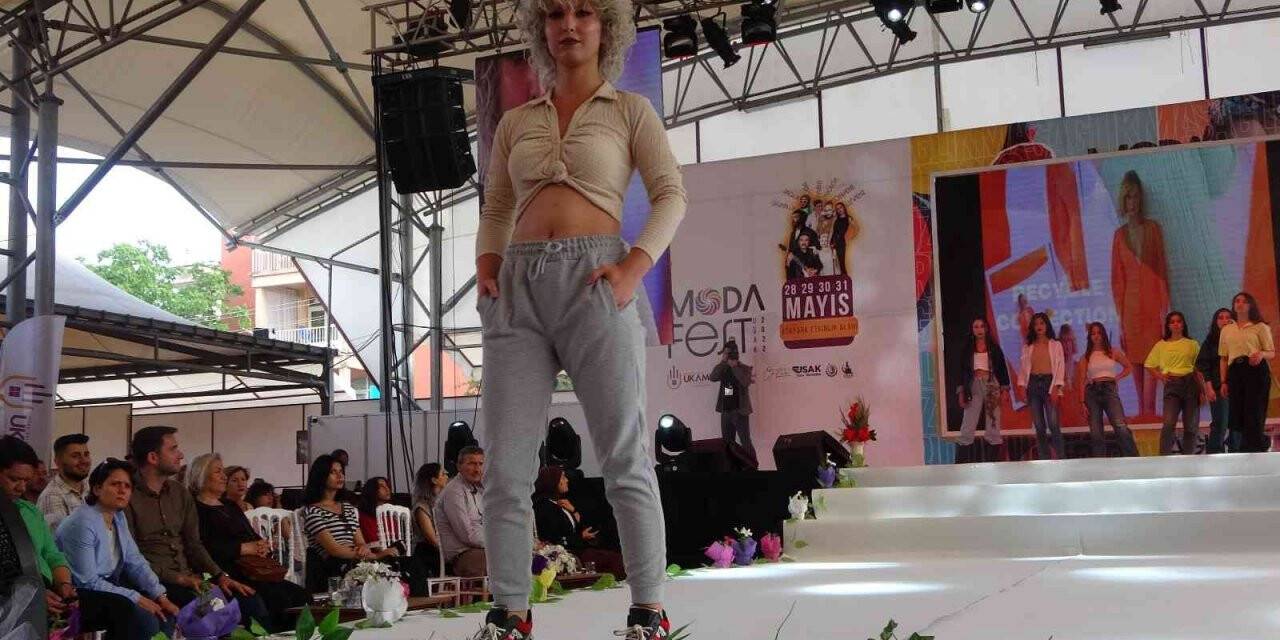 ModaFest, geri dönüşümden yapılan kıyafetlerin defilesiyle başladı