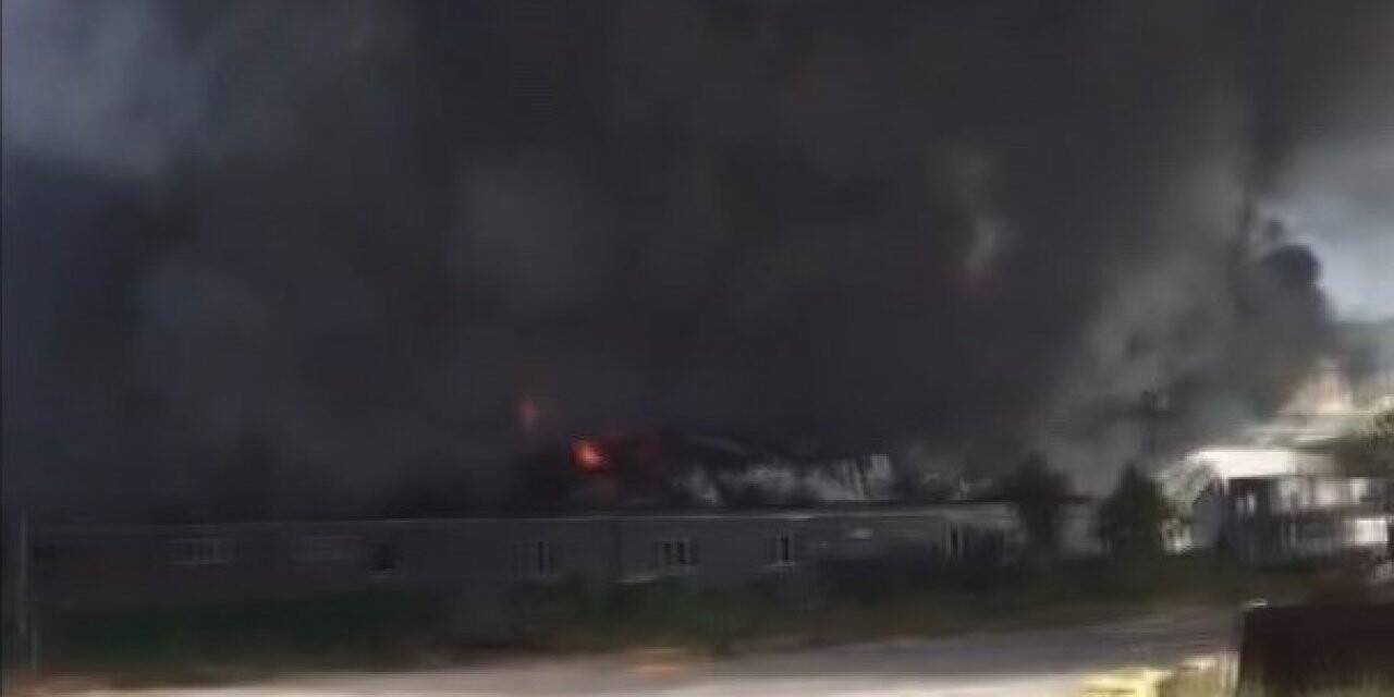 Kocaeli’de fabrikada yangın