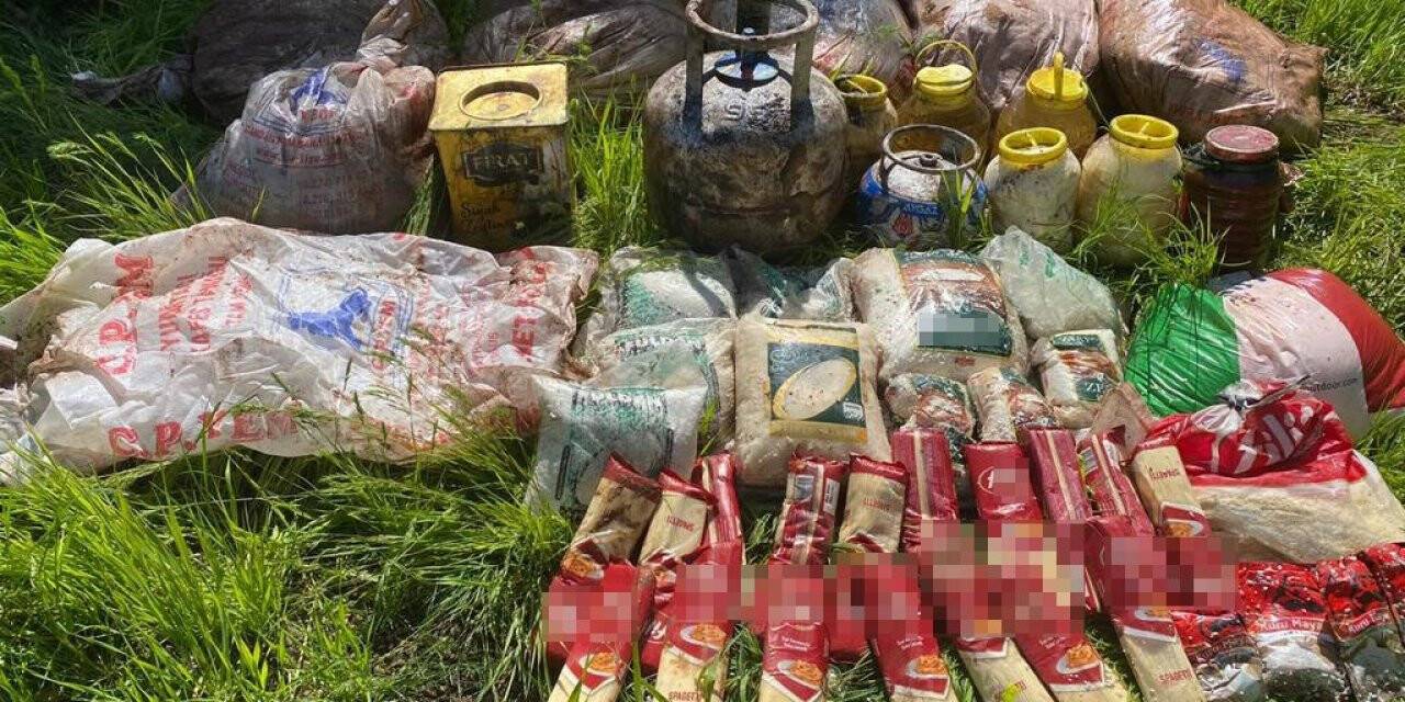 Tunceli’de operasyonda 3 sığınak imha edildi