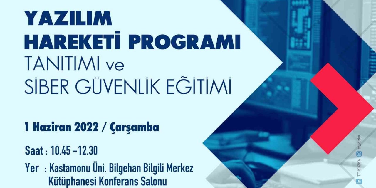 TR82 bölgesinde uygulanacak "Yazılım Hareketi Programı" başlıyor