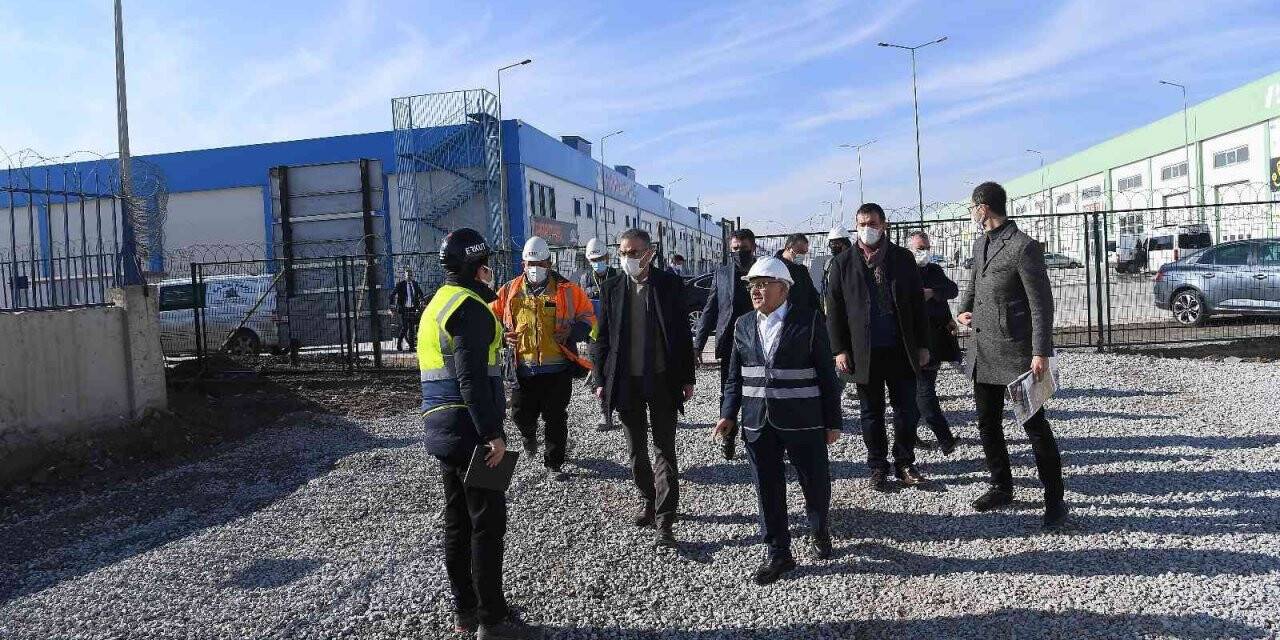 Başkan Büyükkılıç: “Oruçreis Projemizin yüzde 50’si tamamlandı”