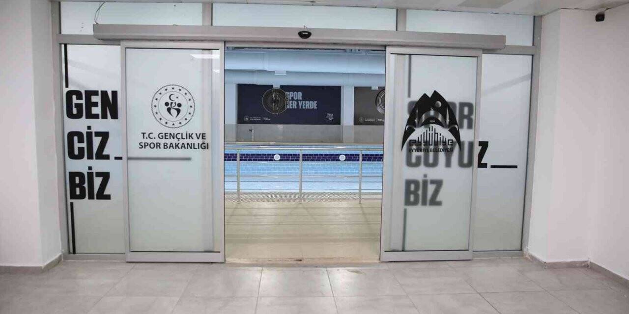 Eyyübiye yarı olimpik yüzme havuzu açılıyor