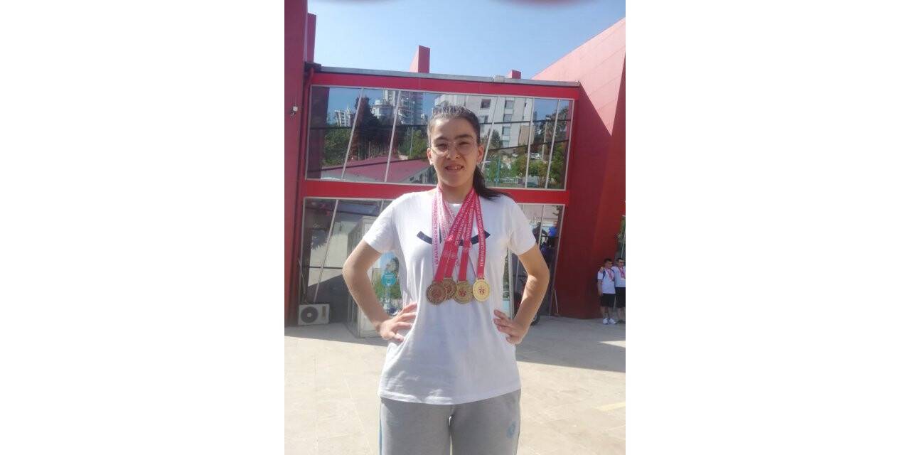 Merve Hallıoğlu’ndan 4 altın madalya