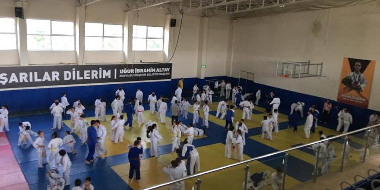 Judocular Konya’da kamp yaptı