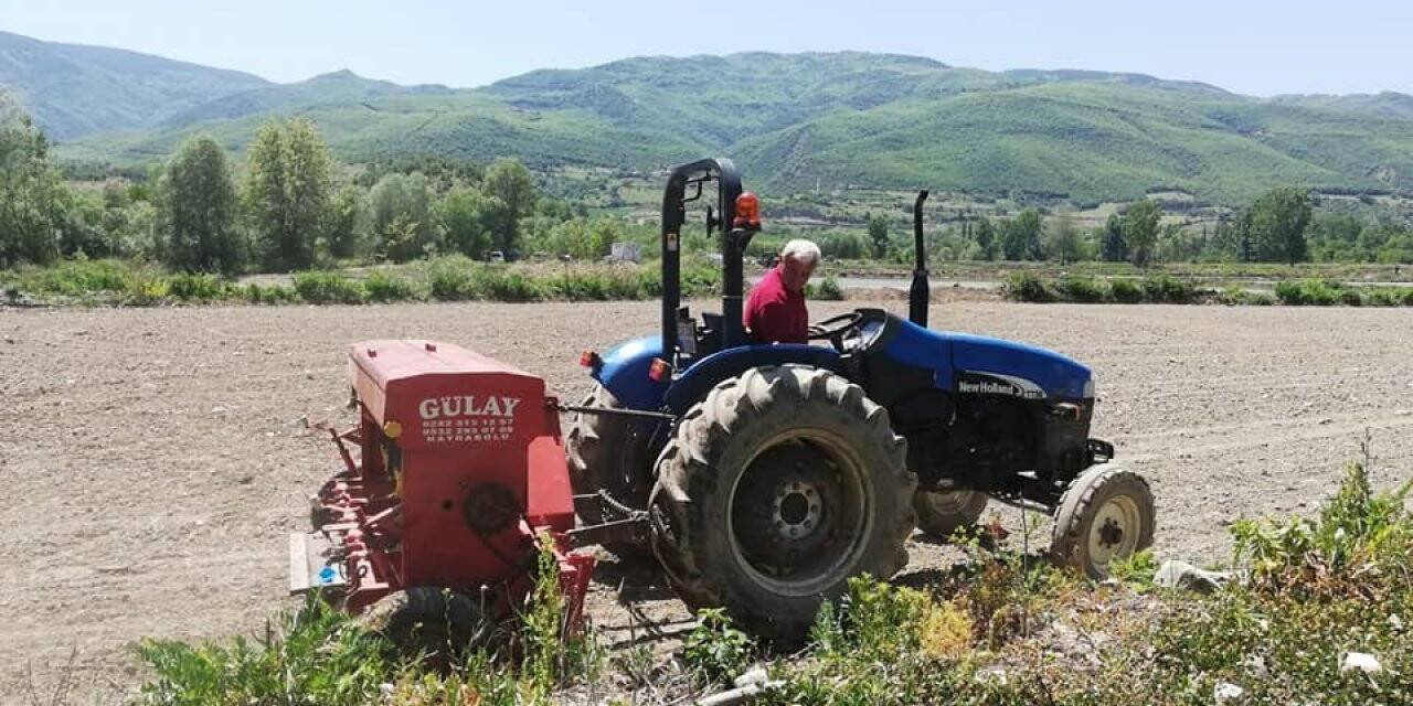 Yüzde 80 su tasarruflu çeltik ekimi yapıldı
