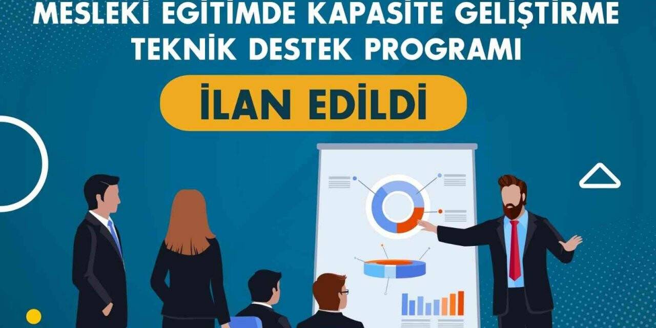 Mesleki Eğitimde Kapasite Geliştirme Teknik Destek Programı proje başvurularına açıldı