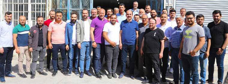 Başkan Altay çalışan gençlerle buluştu