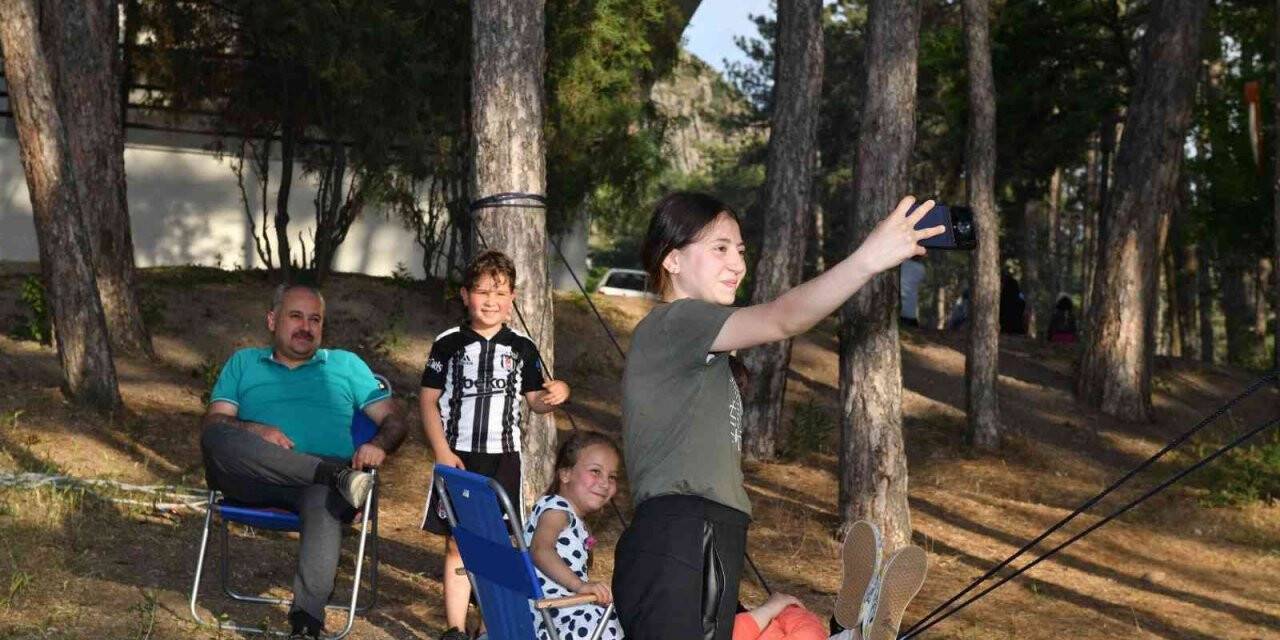 Çubuk-1 Barajı Dinlenme Alanı’na yaklaşık 50 bin ziyaretçi