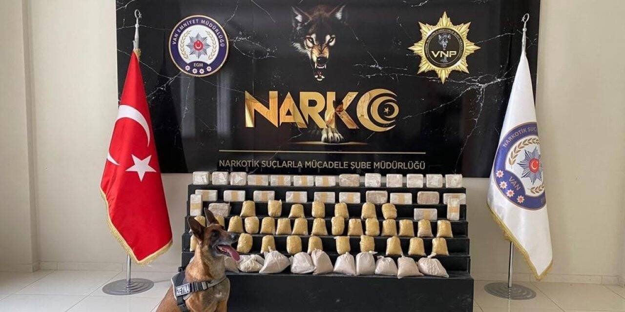 Van’da 42 kilo 201 gram eroin ele geçirildi