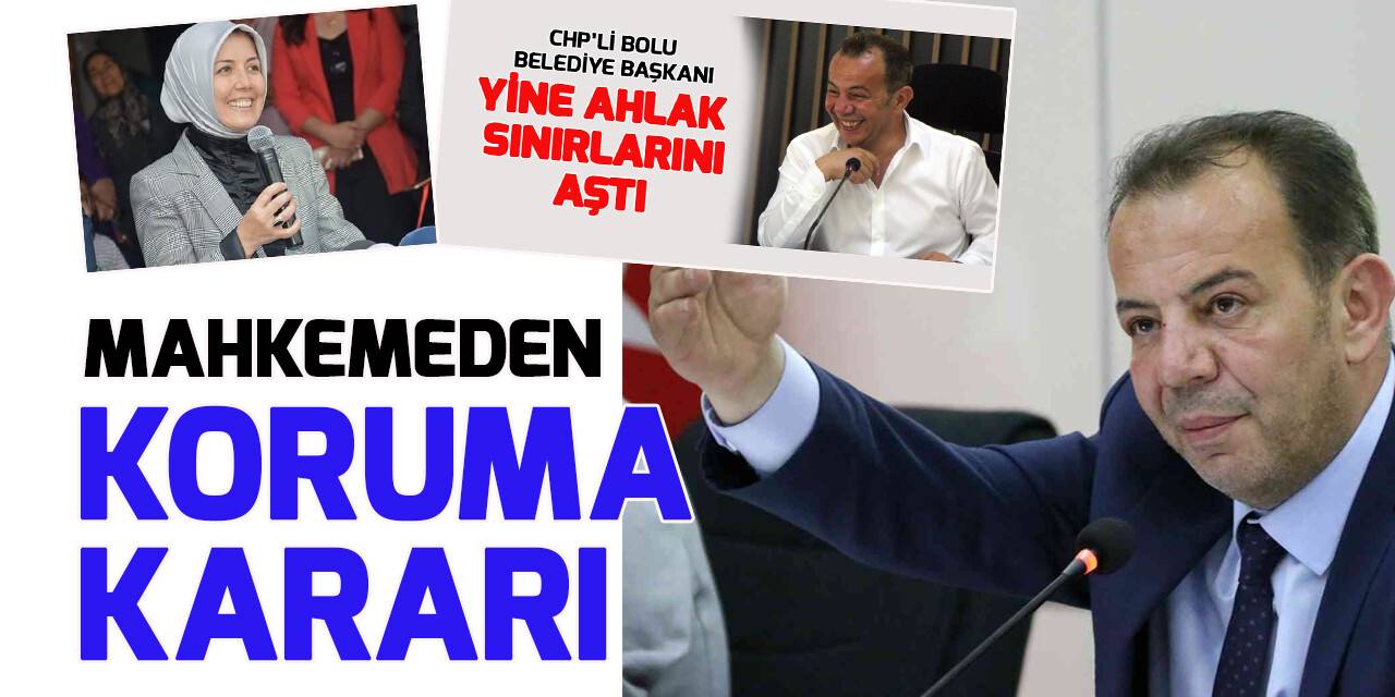 Mahkemeden kadın meclis üyesine, Tanju Özcan'dan 30 gün koruma kararı