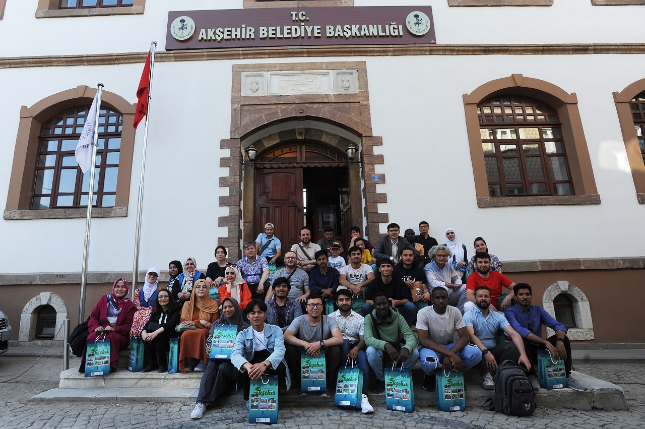 Uluslararası öğrenciler Akşehir’de
