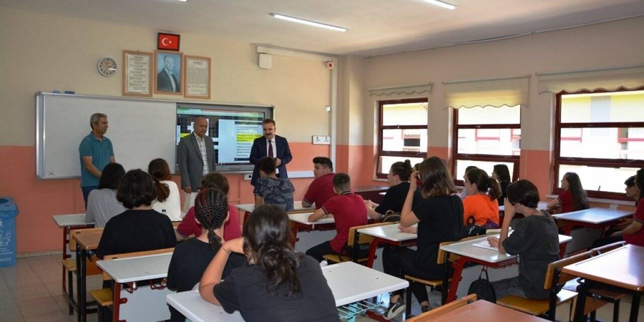 Kaymakam Odabaş, LGS’ye girecek öğrencilere başarılar diledi