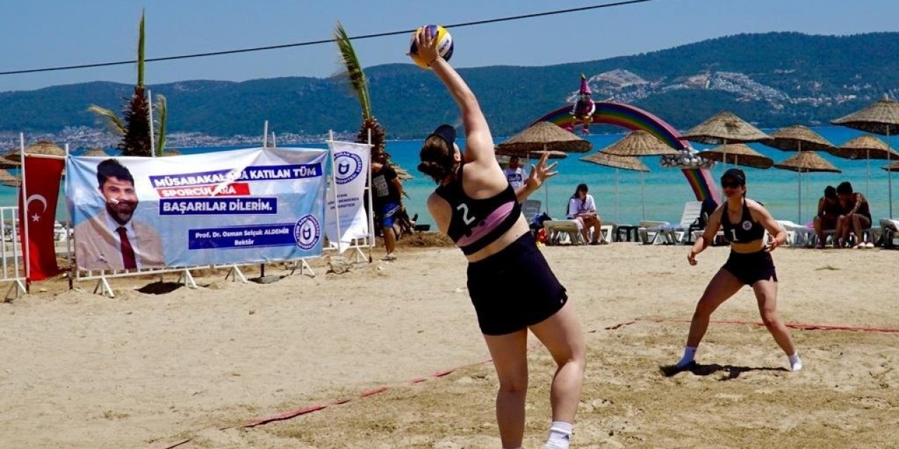 Plaj Voleybolu Türkiye Şampiyonası, Didim’de başladı