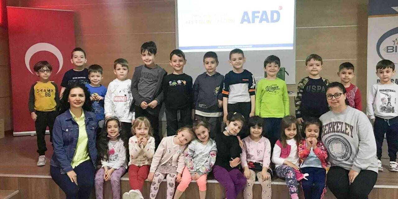 Karacabey’de öğrencilere afet farkındalık eğitimi verildi