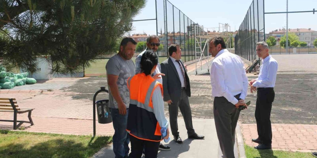 Argıncık Amatör Spor Tesisleri yenileniyor