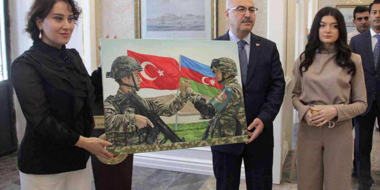 İzmir’de Türkiye ile Azerbaycan resim sergisi
