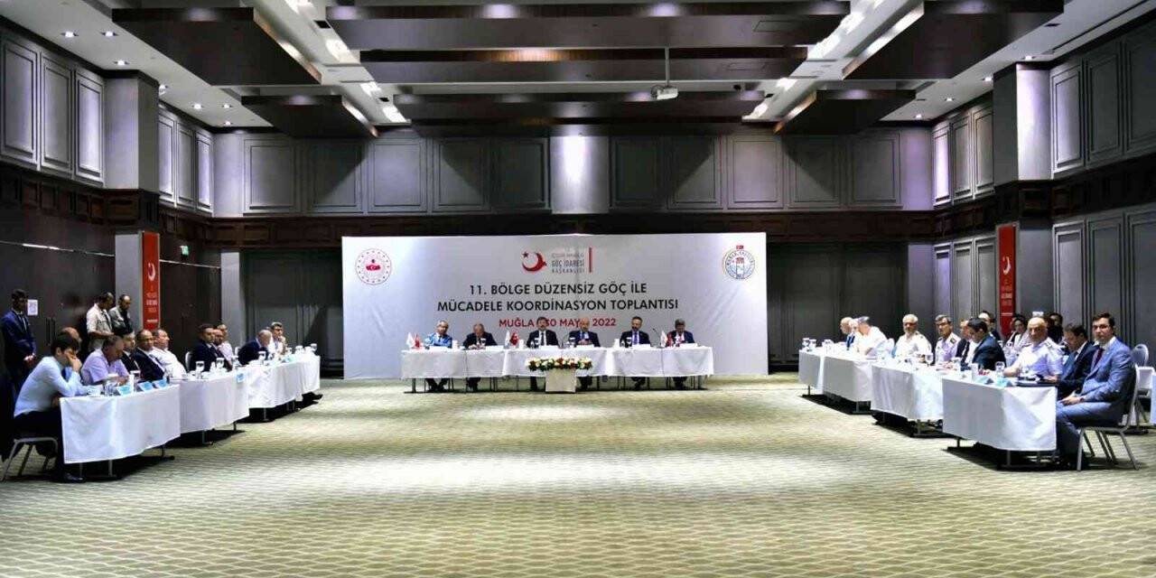 Düzensiz göçle mücadele koordinasyon toplantısı Bodrum’da yapıldı