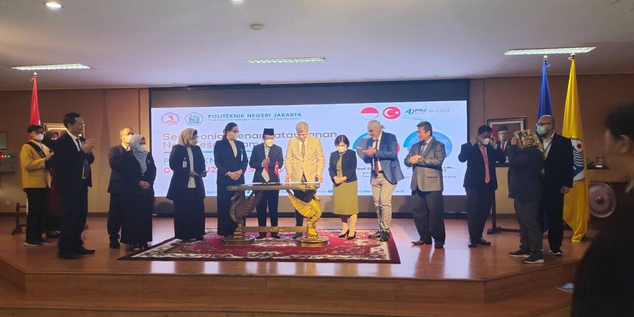 OMÜ ile Politeknik Negeri Jakarta Üniversitesi arasında iş birliği