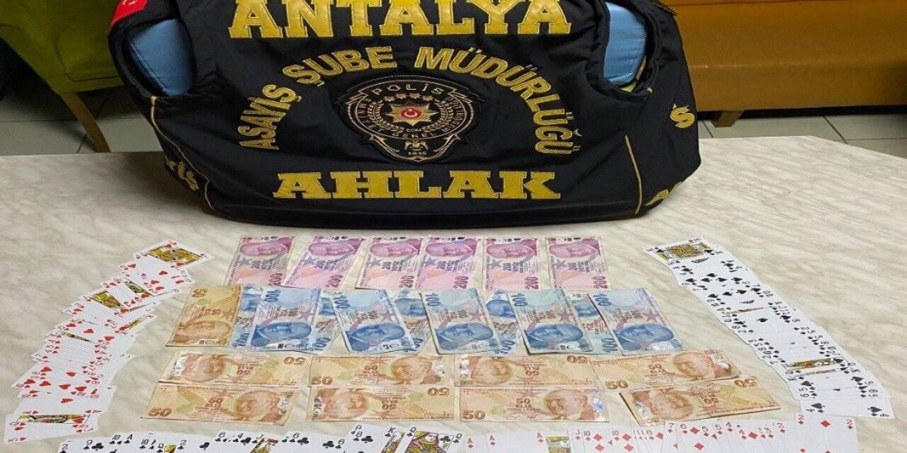 Antalya’da kumar operasyonu
