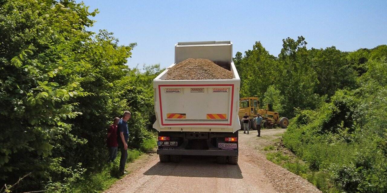 Sinop Belediyesi altyapı çalışmaları