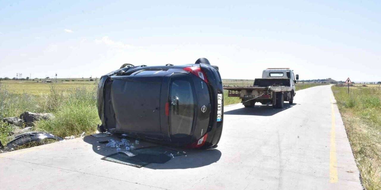 Şanlıurfa’da öğretmenleri taşıyan otomobil takla attı: 1 ölü