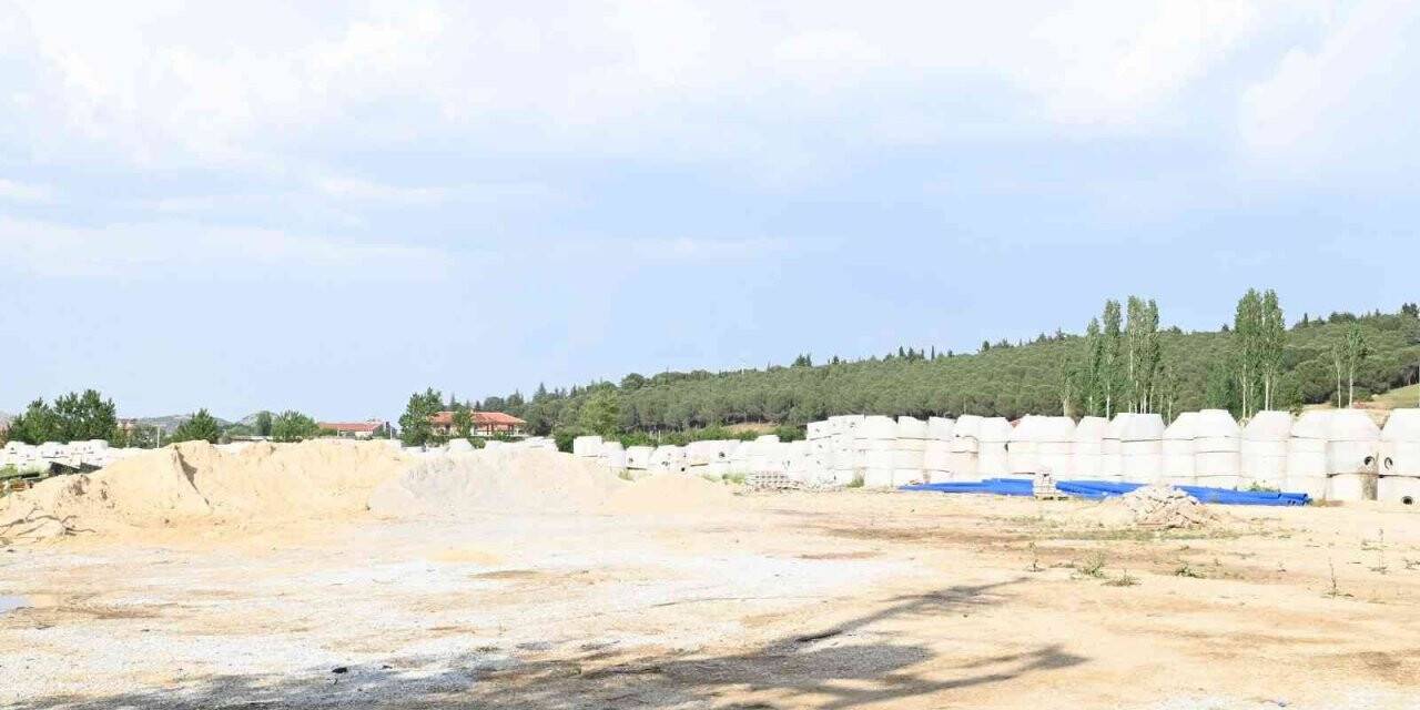 Kaliteli ve hızlı hizmet için Kula’ya yeni şantiye alanı