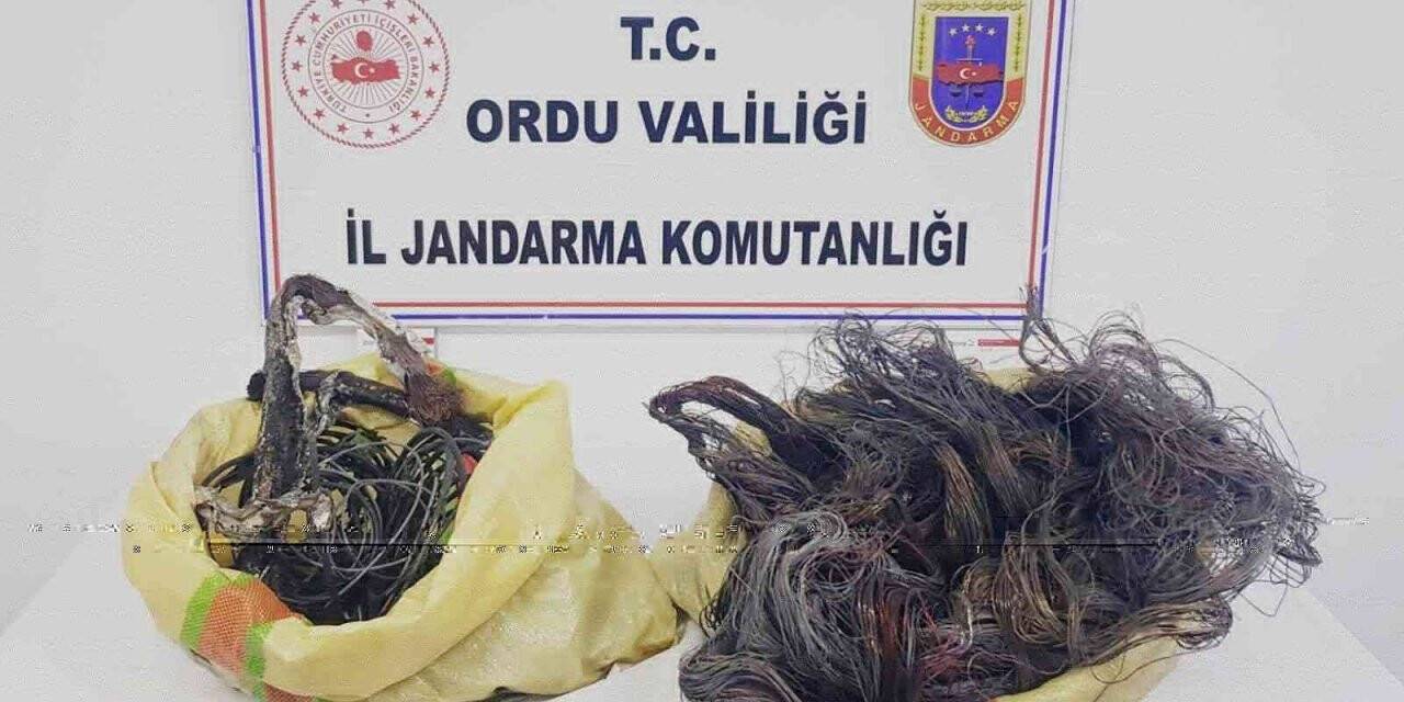 Ordu’da kablo hırsızlığı ve sahte içki üretimi yapan yabancı uyruklu şahıs tutuklandı