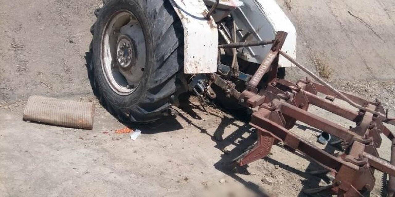 Manisa’da traktör sulama kanalına düştü: 1 ölü