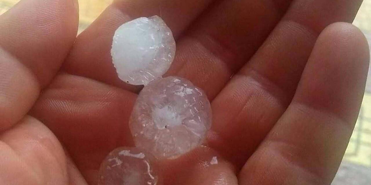 Kastamonu’da fındık büyüklüğündeki dolu yağışı korkuttu