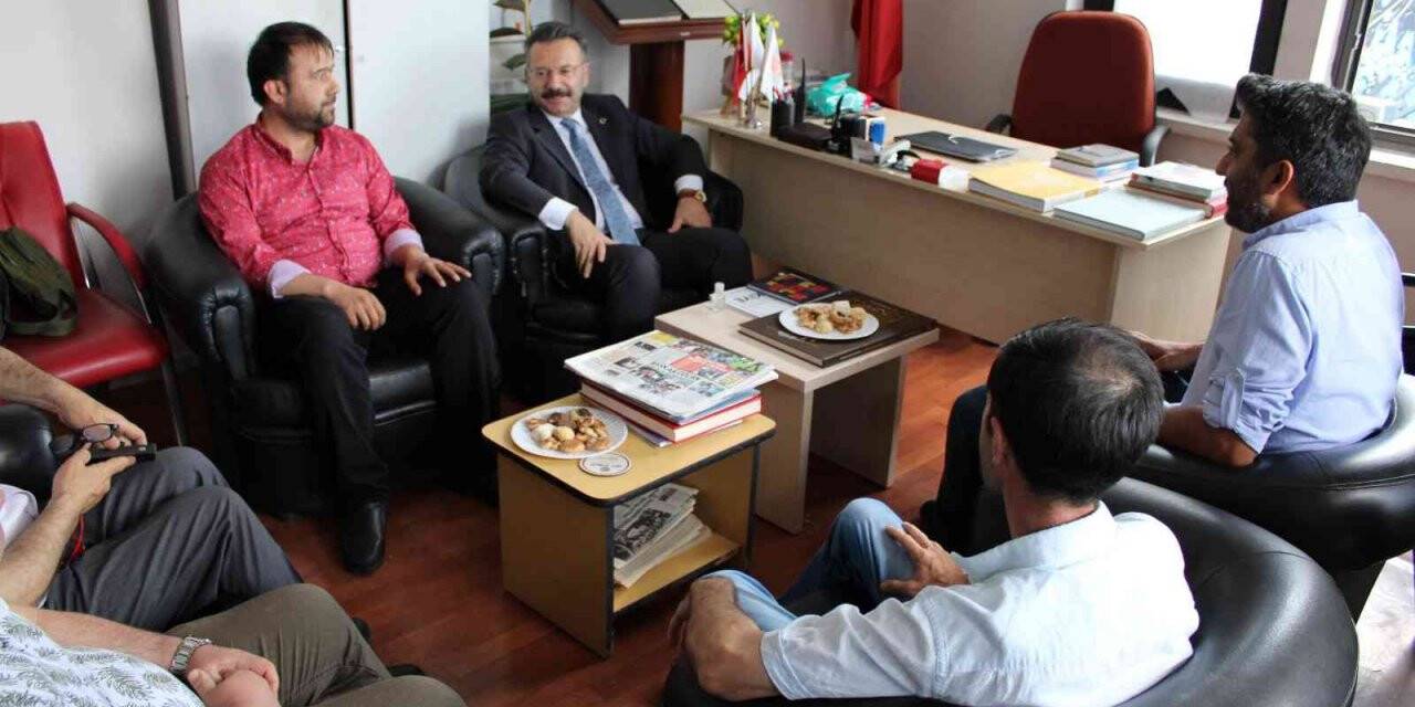 Vali Aksoy gazeteciler ile bir araya geldi