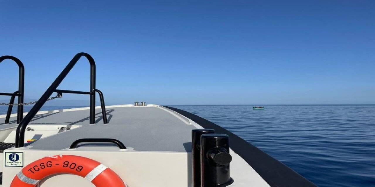 Aydın’da 26 düzensiz göçmen kurtarıldı