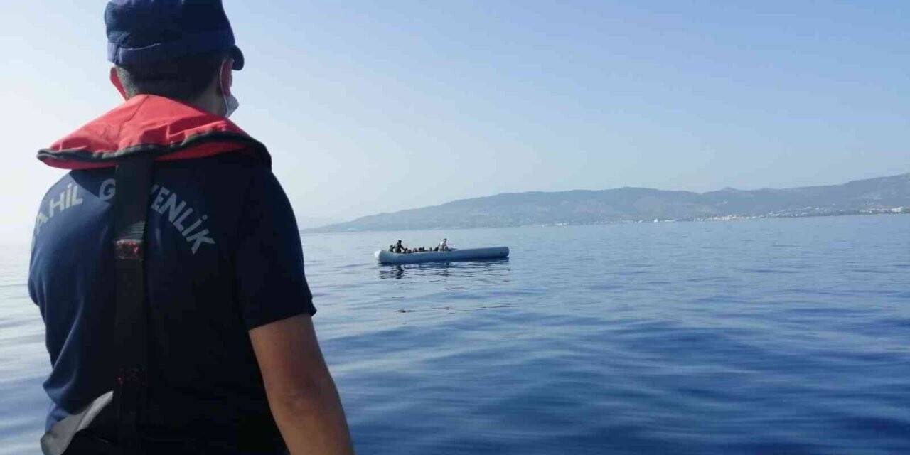 Bodrum’da 11 düzensiz göçmen kurtarıldı
