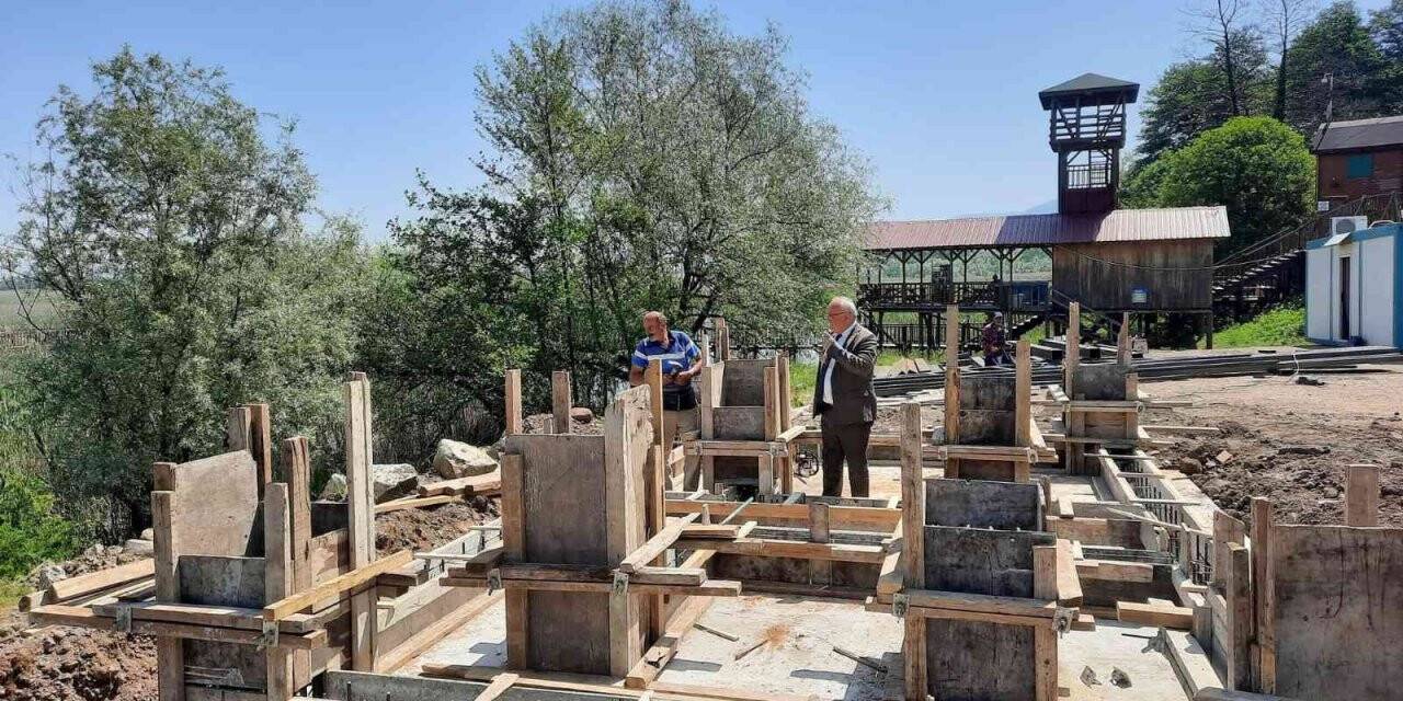 Yüzlerce kuş türünün uğrak noktası, yeni kulesine kavuşuyor