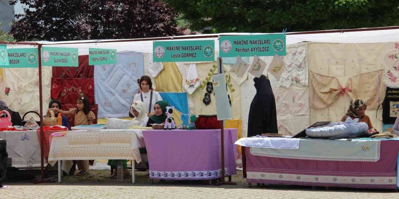 El emeği göz nuru ürünler sergilendi